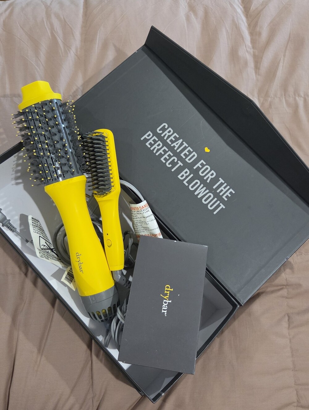 Drybar Yellow Hot Air Styling Brush Set